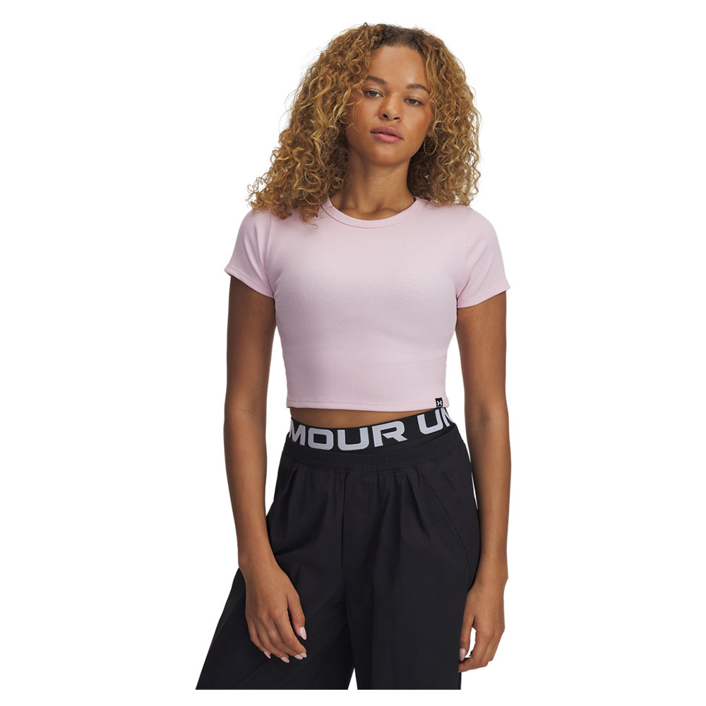 Under Armour Rival Rib Baby Short Sleeve T-shirt Rosa XS Frau Under Armour Rival Rib Baby Short Sleeve T-shirt Rosa XS Frau von Under Armour