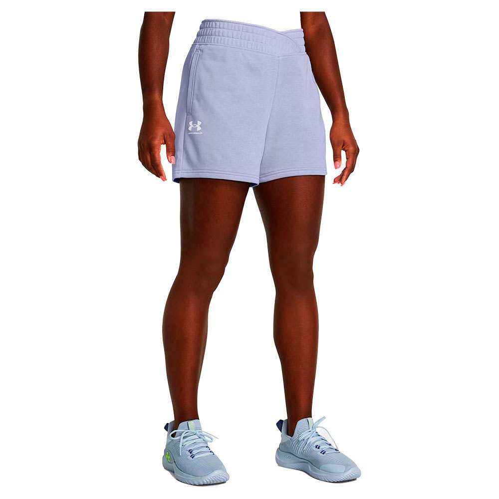 Under Armour Rival Terry 4in Shorts Blau XL Frau von Under Armour