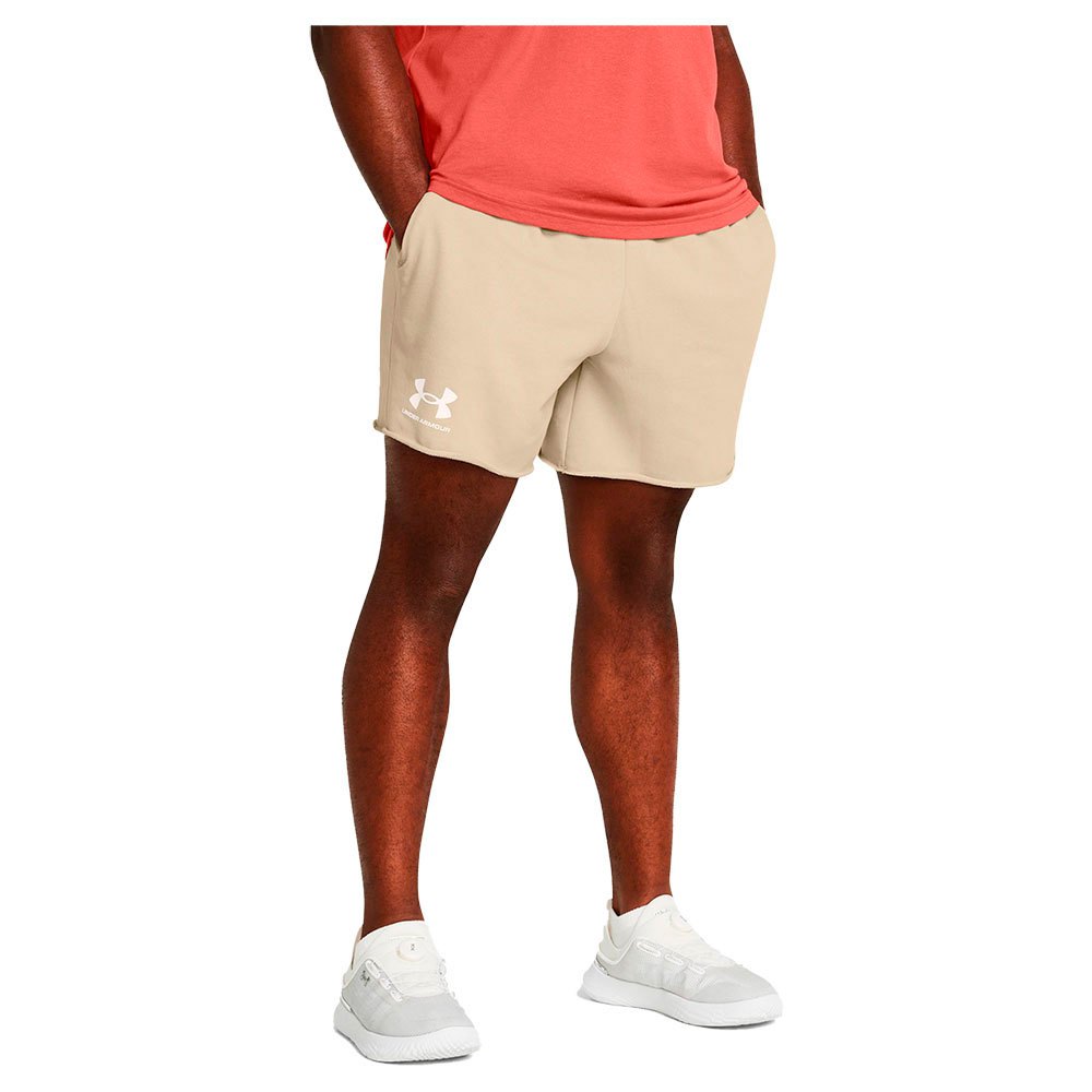 Under Armour Rival Terry 6in Shorts Orange XL Mann Under Armour Rival Terry 6in Shorts Orange XL Mann von Under Armour