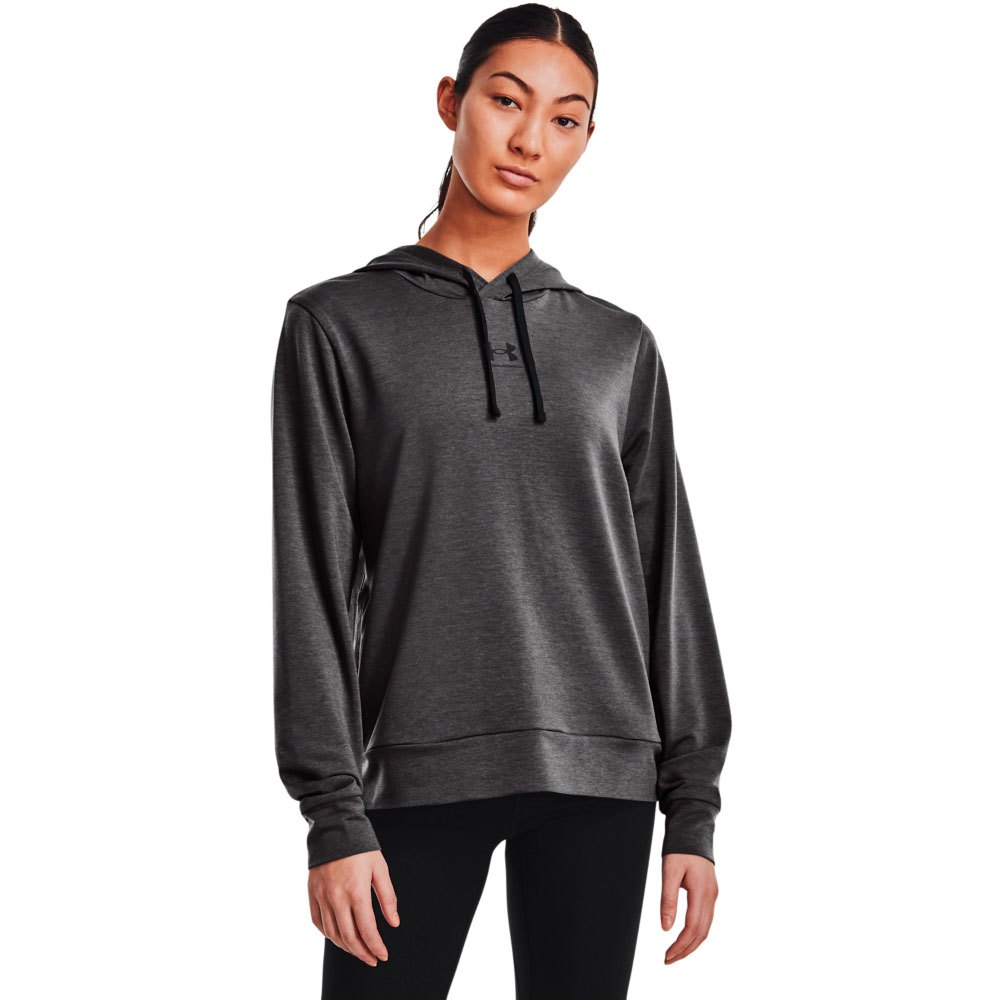 Under Armour Rival Terry Sweatshirt Schwarz,Grau S Frau von Under Armour