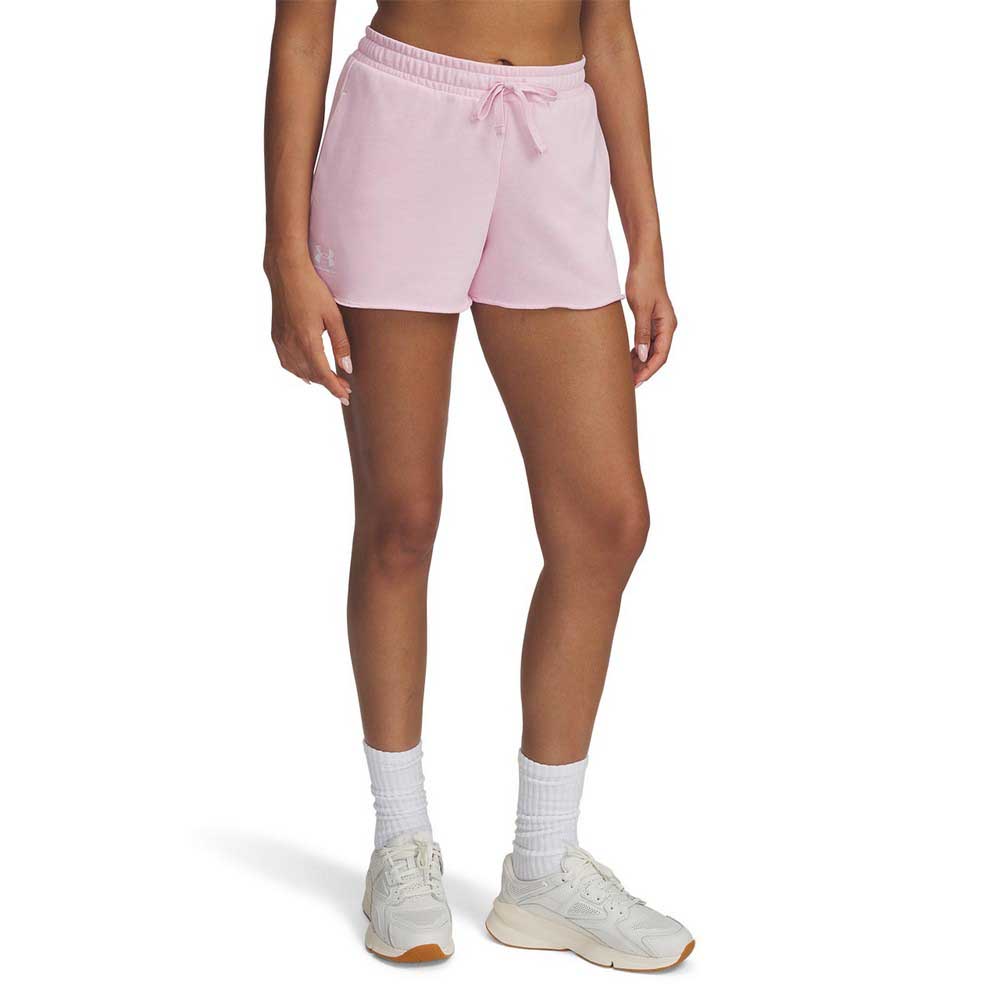 Under Armour Rival Terry Shorts Rosa L Frau Under Armour Rival Terry Shorts Rosa L Frau von Under Armour