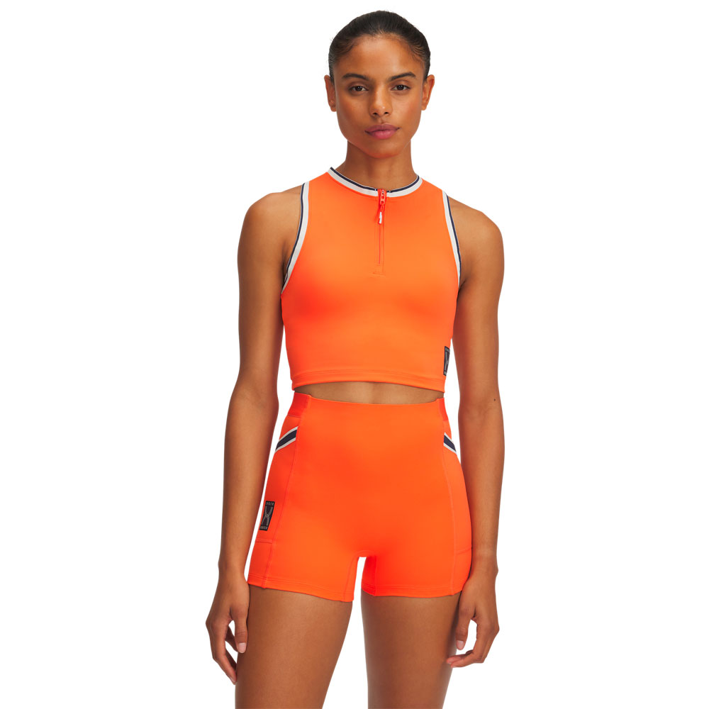 Under Armour Run 96 Sleeveless T-shirt Orange M Frau Under Armour Run 96 Sleeveless T-shirt Orange M Frau von Under Armour