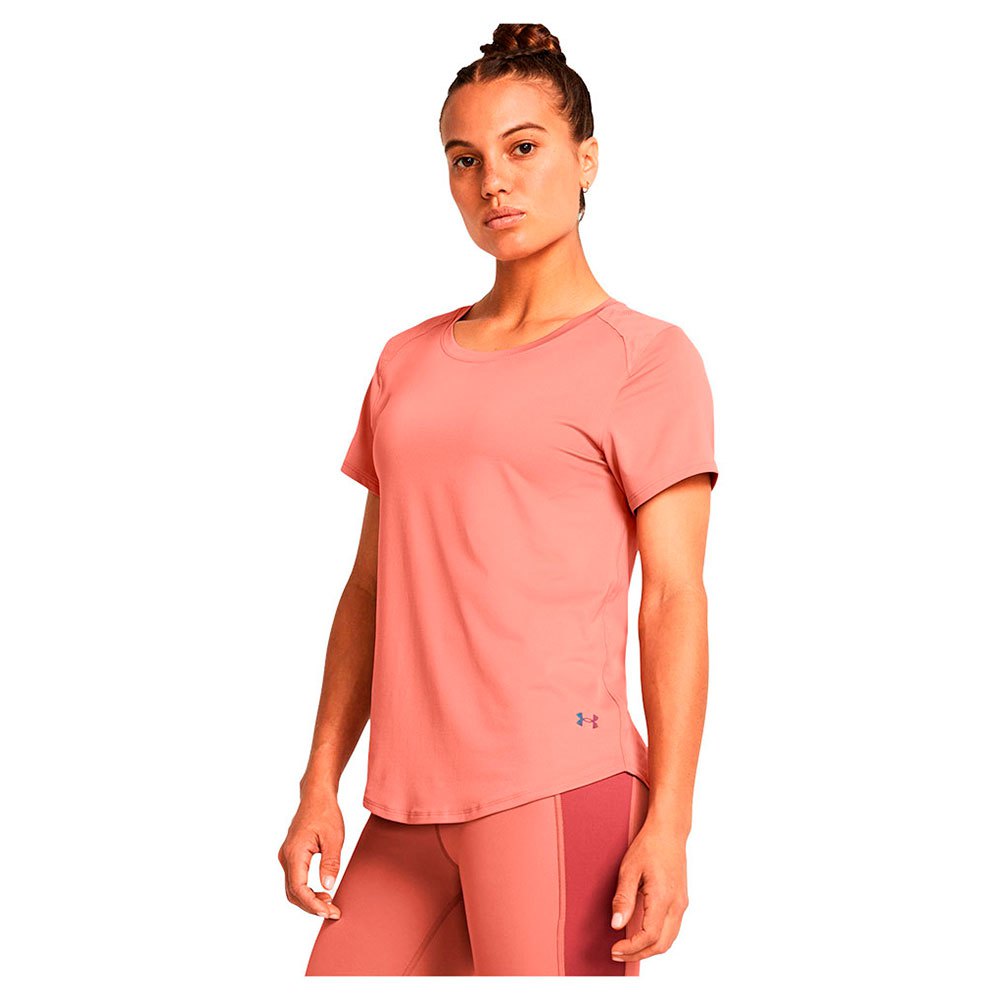 Under Armour Rush Vent Short Sleeve T-shirt Orange L Frau von Under Armour