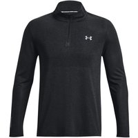 Under Armour Seamless Stride 1/4 Zip Longsleeve Herren in schwarz, Größe: S von Under Armour