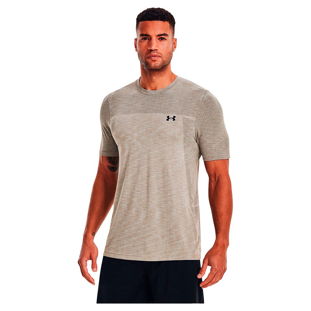 Under Armour Short Sleeve T-shirt Grau M Mann von Under Armour