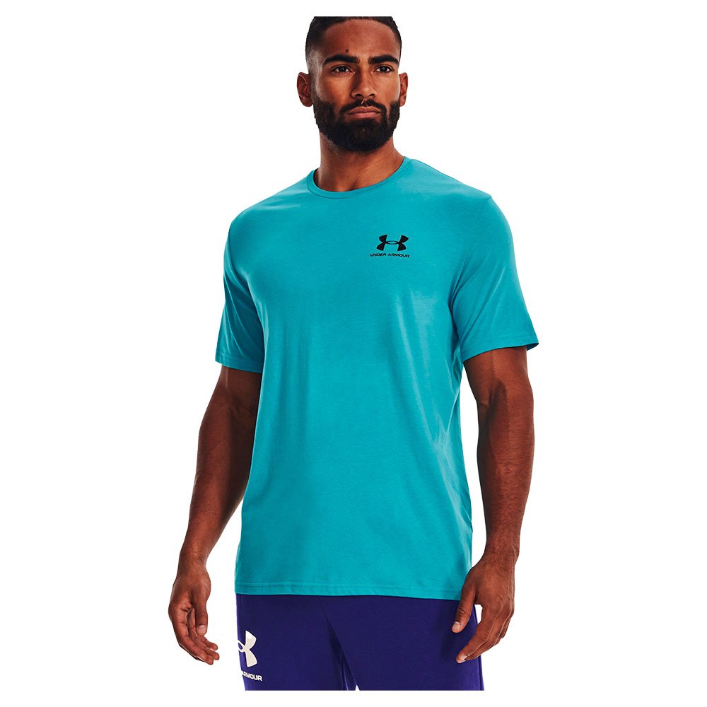 Under Armour Sportstyle Left Chest Short Sleeve T-shirt Blau XL / Regular Mann von Under Armour