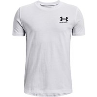 Under Armour Sportstyle Left Chest T-Shirt Jungen in weiß von Under Armour