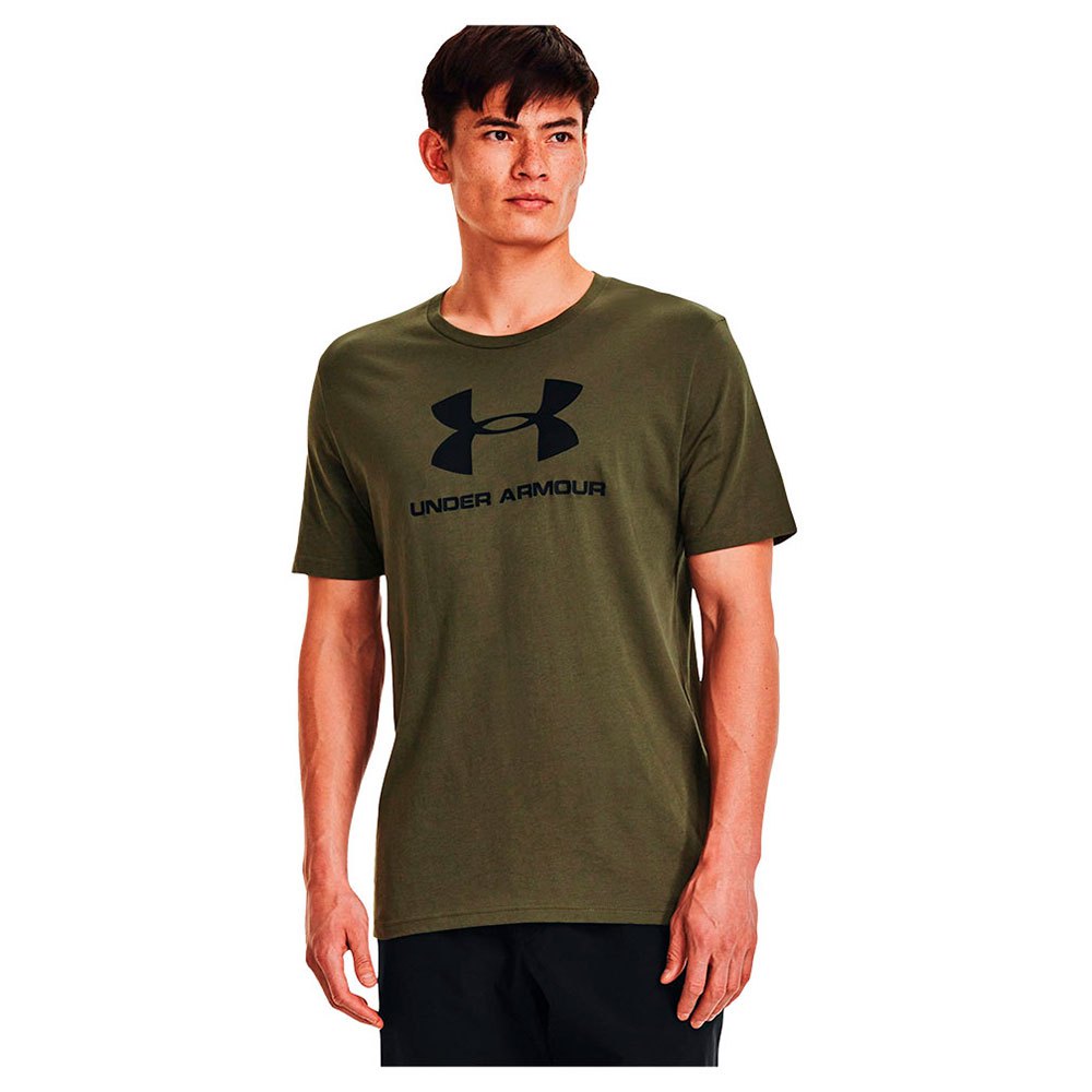 Under Armour Sportstyle Logo Short Sleeve T-shirt Grün M Mann von Under Armour