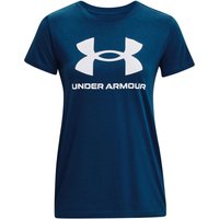 Under Armour Sportstyle Logo T-Shirt Damen in petrol von Under Armour