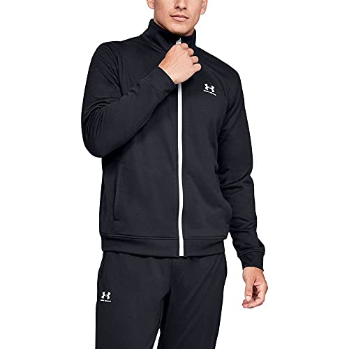 Under Armour Herren Sportstyle Jacke aus Trikotstoff, bequeme und warme Sweatjacke für Männer, schnell trocknende Sportjacke mit loser Passform von Under Armour