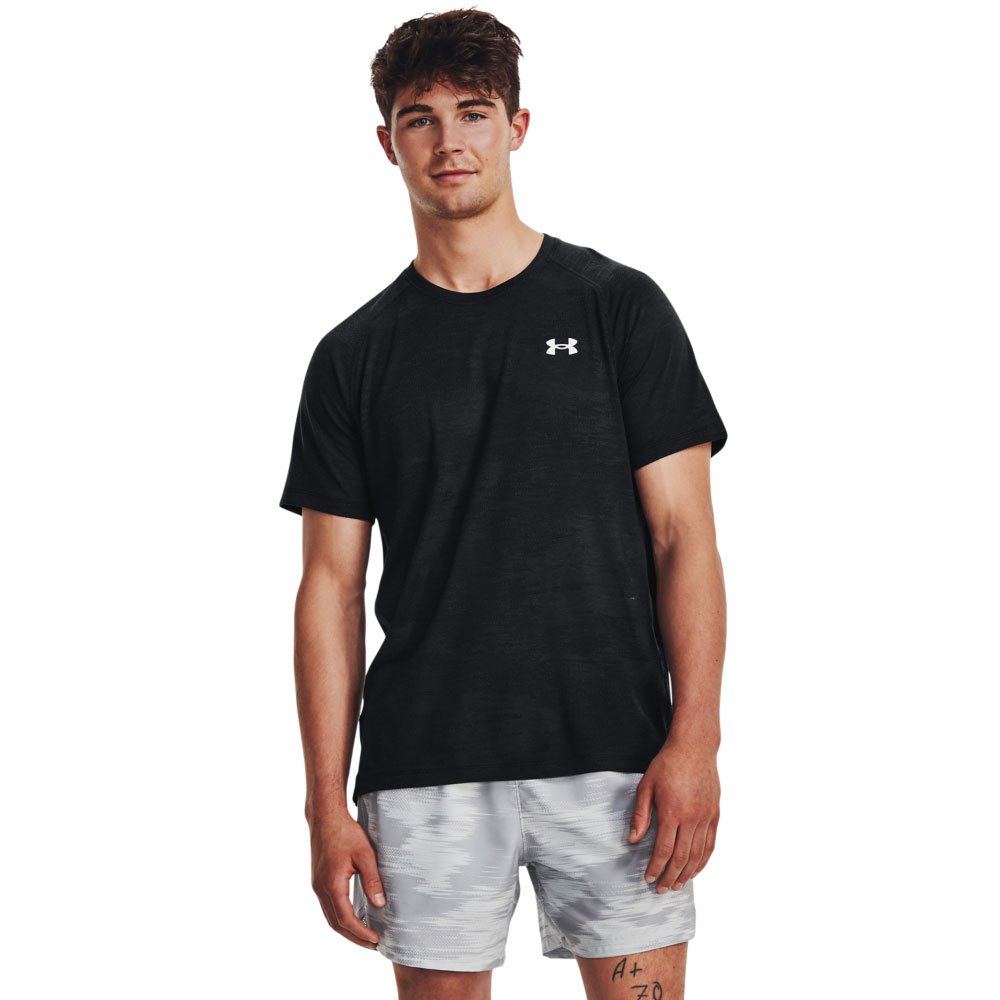 Under Armour Streaker Speedcamo Short Sleeve T-shirt Schwarz S Mann von Under Armour