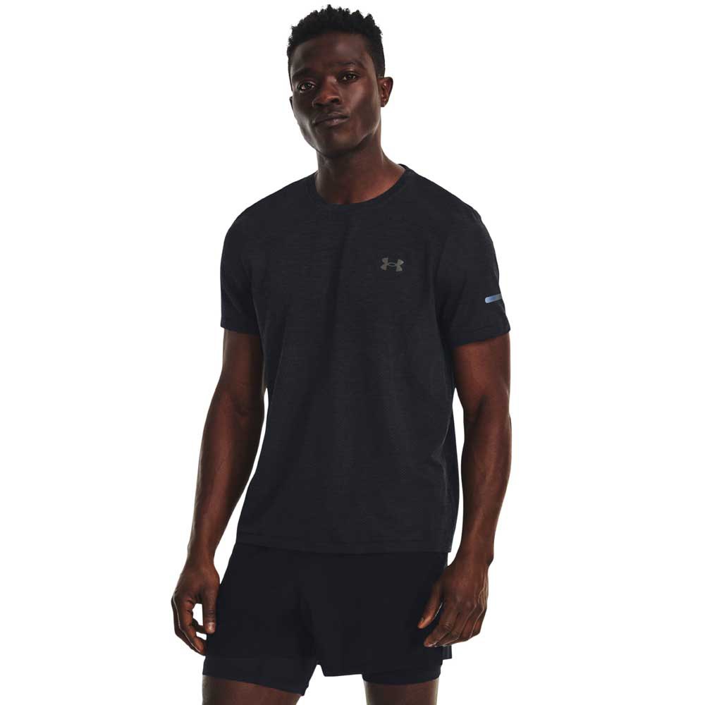 Under Armour Stride Seamless Short Sleeve T-shirt Schwarz L Mann von Under Armour