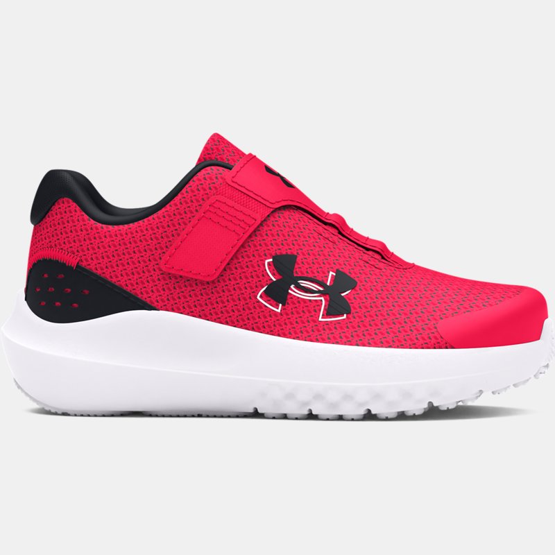 Under Armour Surge 4 AC Laufschuhe für Jungen Rot / Schwarz / Schwarz 27 von Under Armour