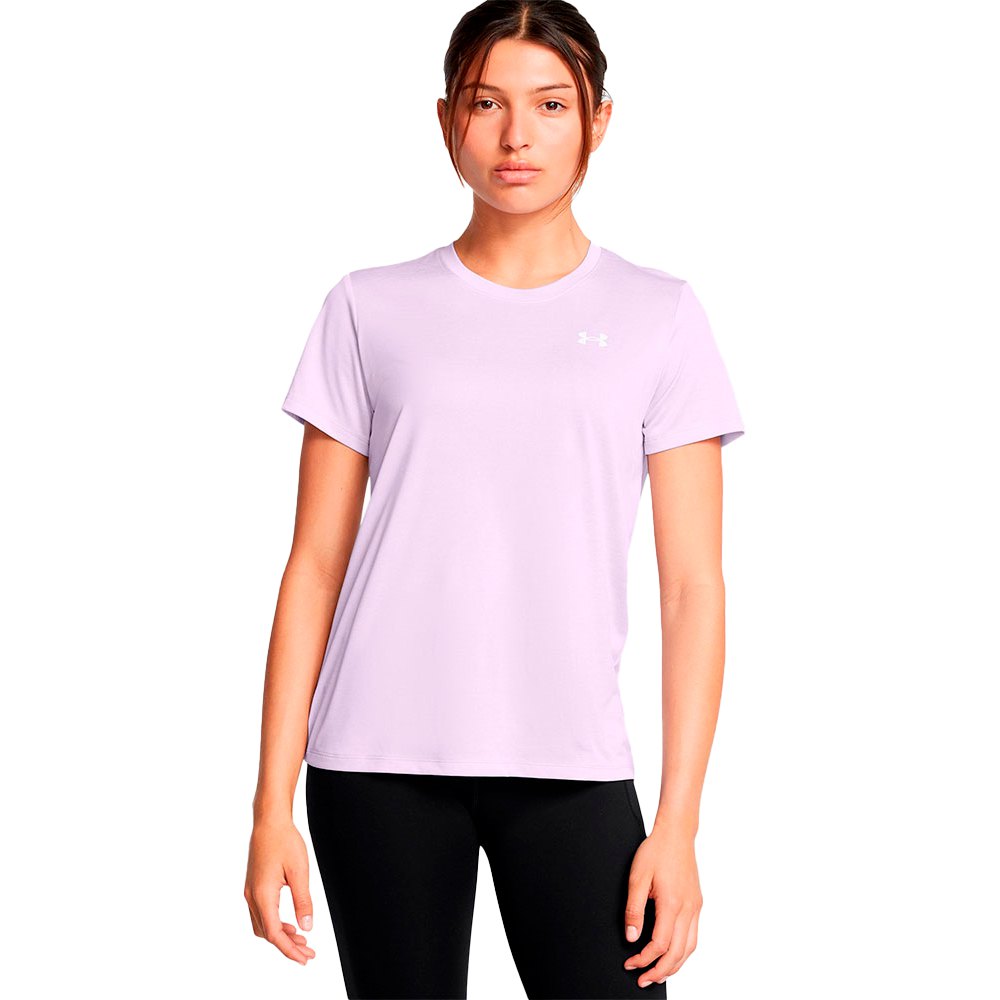 Under Armour Tech C-neck Twist Short Sleeve T-shirt Lila L Frau von Under Armour