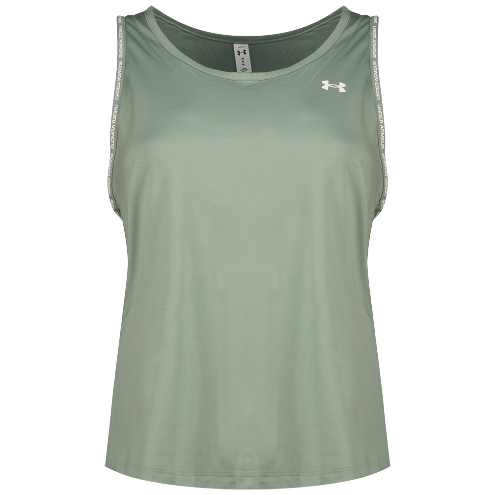 Under Armour Tech Knockout Sleeveless T-shirt Grün S Frau von Under Armour