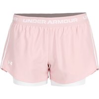 Under Armour Tech Play Up 2in1 Ballshort Damen Pink Under Armour Tech Play Up 2in1 Ballshort Damen Pink von Under Armour