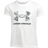 Under Armour Tech Print Big Logo T-Shirt Mädchen in weiß von Under Armour