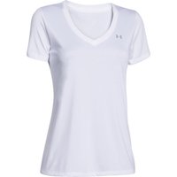 Under Armour Tech Solid T-Shirt Damen in weiß, Größe: L von Under Armour