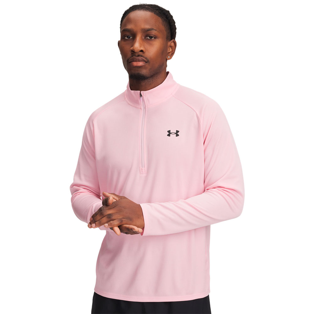 Under Armour Tech Textured Half Zip Sweatshirt Rosa 2XL Mann Under Armour Tech Textured Half Zip Sweatshirt Rosa 2XL Mann von Under Armour