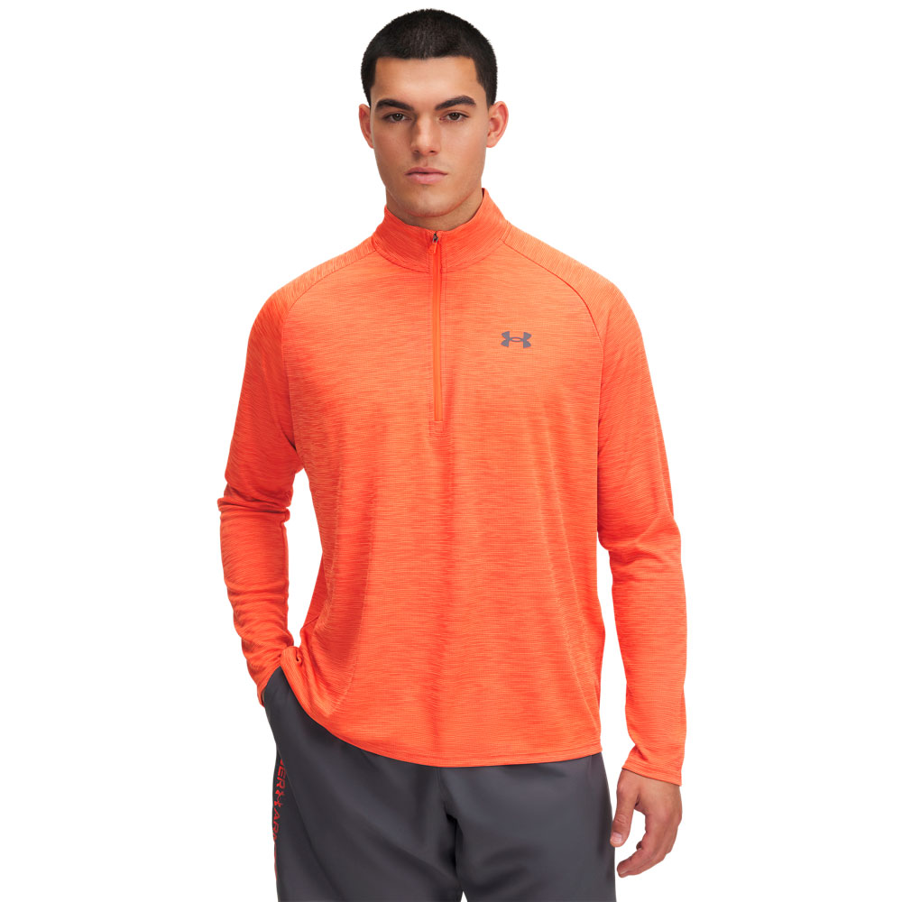 Under Armour Tech Textured Half Zip Sweatshirt Orange M Mann Under Armour Tech Textured Half Zip Sweatshirt Orange M Mann von Under Armour