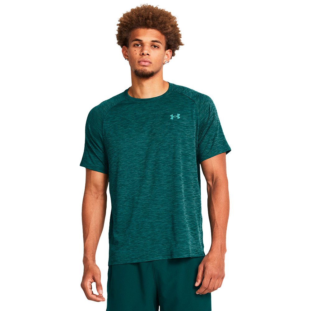 Under Armour Tech Textured Short Sleeve T-shirt Grün 3XL / Regular Mann von Under Armour