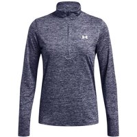 Under Armour Tech Twist Warmup 1/2 Zip Longsleeve Damen in blau, Größe: XL von Under Armour