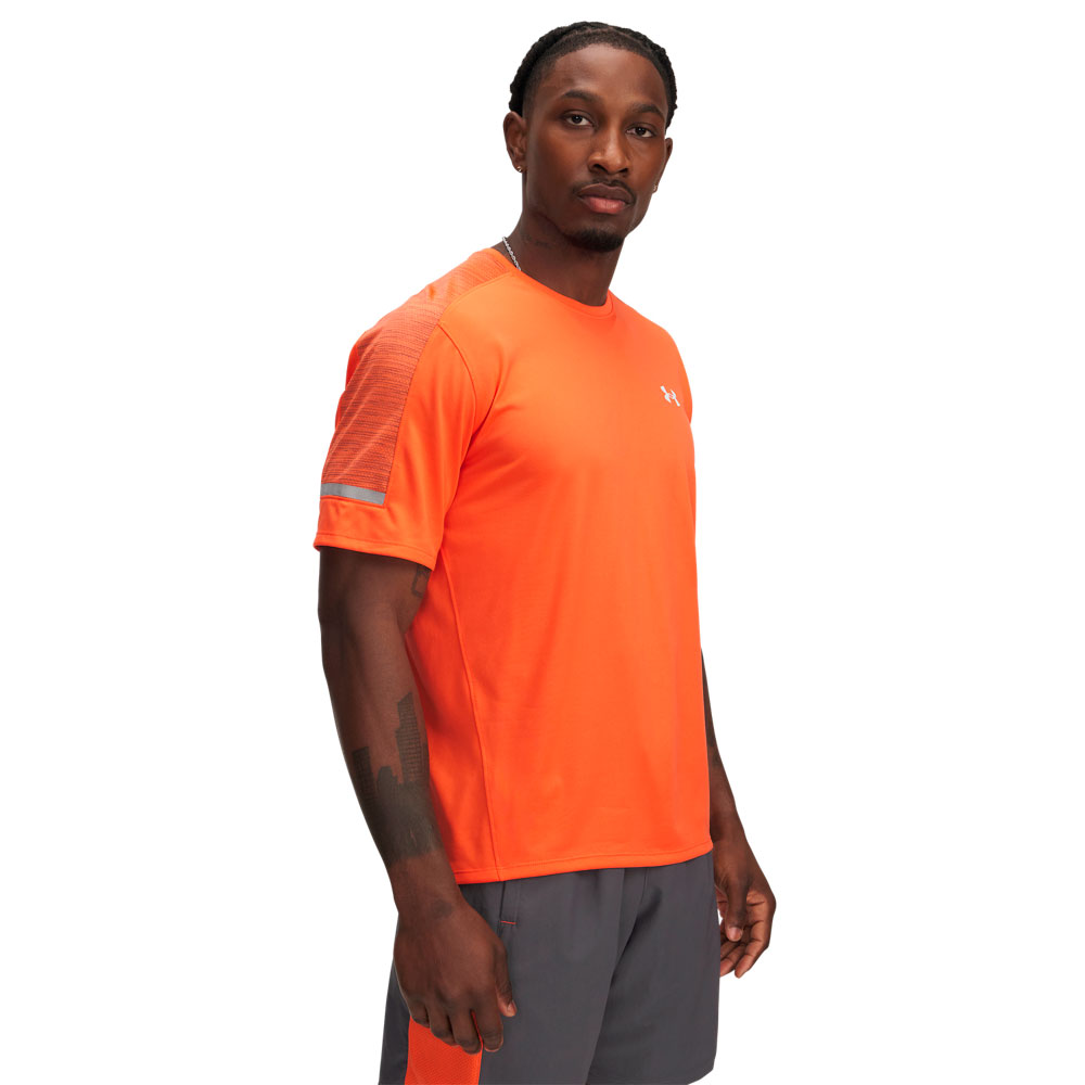 Under Armour Tech Utility Short Sleeve T-shirt Orange M Mann von Under Armour