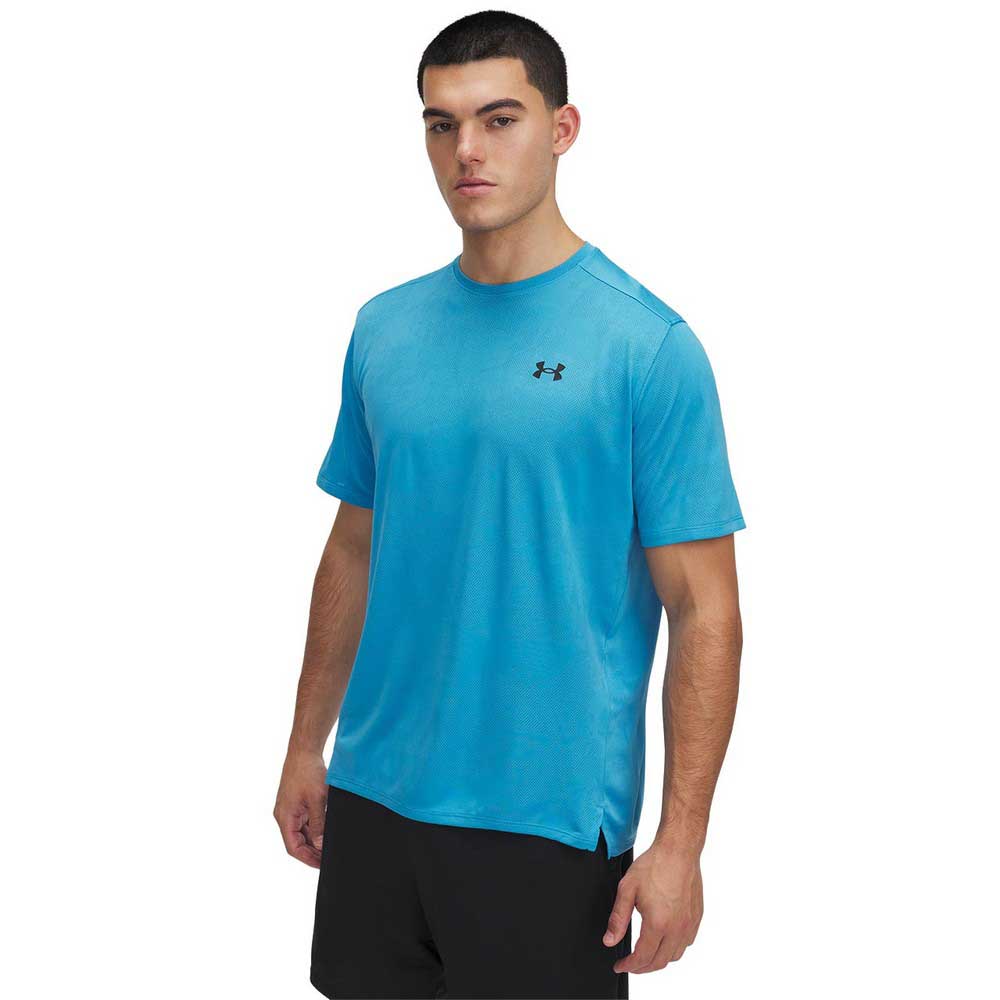 Under Armour Tech Vent Jacquard Short Sleeve T-shirt Blau M Mann von Under Armour