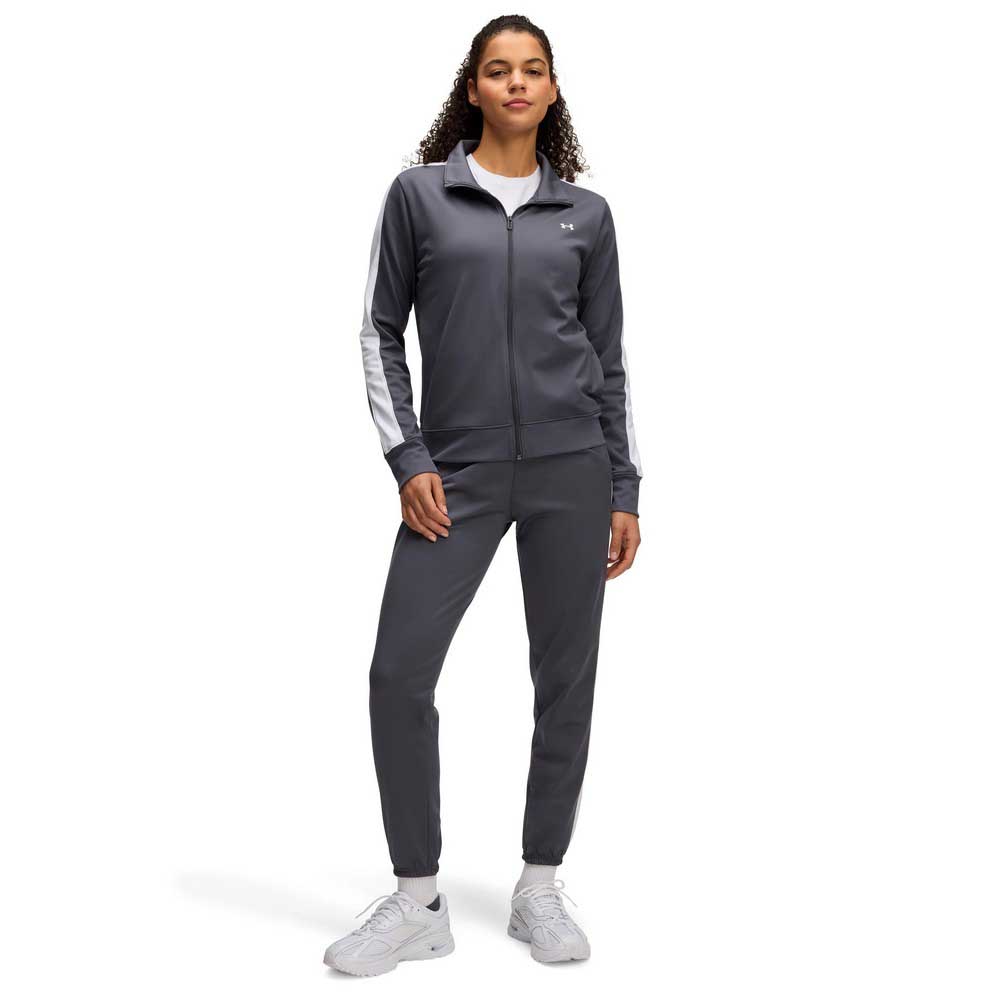 Under Armour Tricot Tracksuit Grau L Frau Under Armour Tricot Tracksuit Grau L Frau von Under Armour