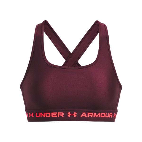 Under Armour UA Crossback Mid Bra-MRN Dunkelrot S Under Armour UA Crossback Mid Bra-MRN Dunkelrot S von Under Armour