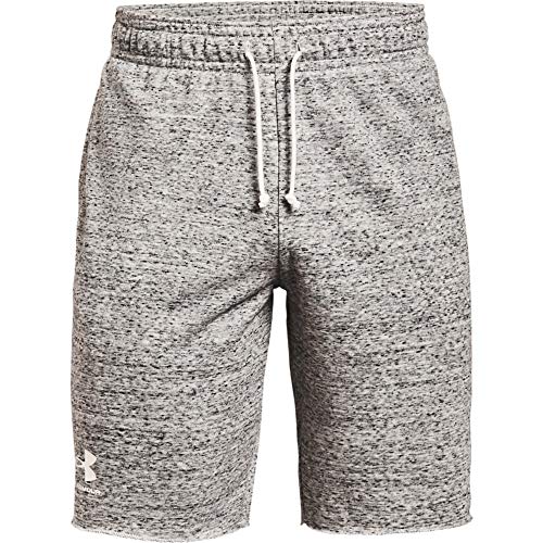 Under Armour Herren UA RIVAL TERRY SHORT, bequeme Sport Shorts, sportliche kurze Hose aus French Terry Material von Under Armour