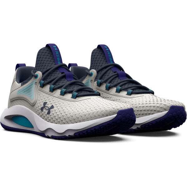 Under Armour UA HOVR Rise 4-BLK Grau/Weiß/Blau 45 von Under Armour