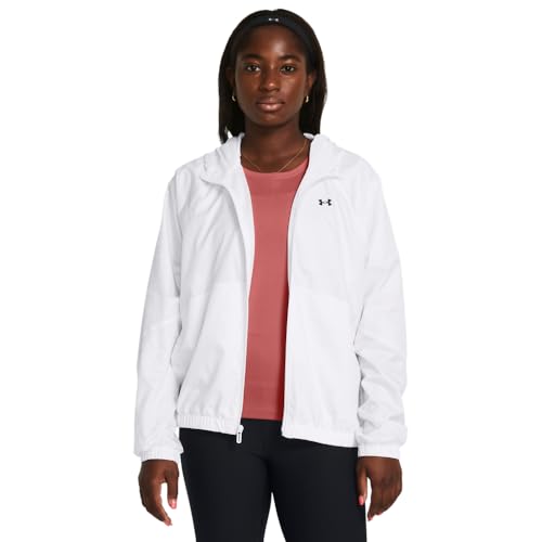 Under Armour UA Rival Sport Windbreak JKT White - M von Under Armour