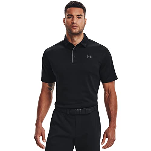 Under Armour Herren Tech Golf Poloshirt,schwarz (Black (001)), 3XL von Under Armour
