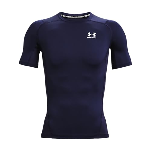 Under Armour Herren UA HG Armour Comp SS, kurzärmliges Funktionsshirt, schnelltrocknendes T-Shirt mit Kompressionspassform Under Armour Herren UA HG Armour Comp SS, kurzärmliges Funktionsshirt, schnelltrocknendes T-Shirt mit Kompressionspassform von Under Armour