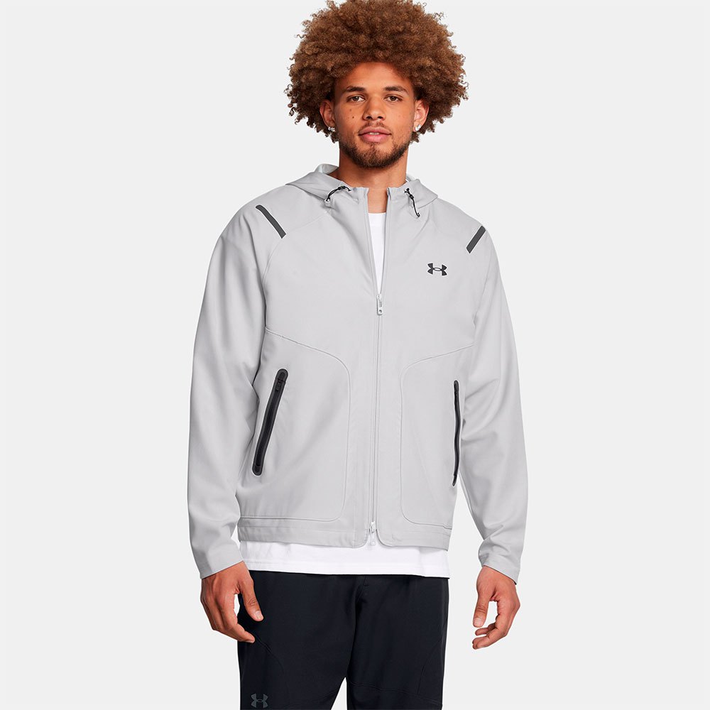 Under Armour Unstoppable Left Chest Jacket Grau XL / Regular Mann Under Armour Unstoppable Left Chest Jacket Grau XL / Regular Mann von Under Armour