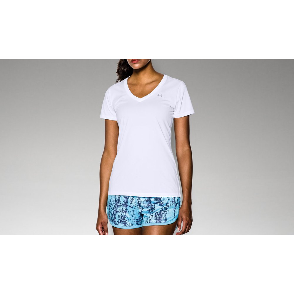 Under Armour 1255839 Short Sleeve T-shirt Weiß L Frau von Under Armour