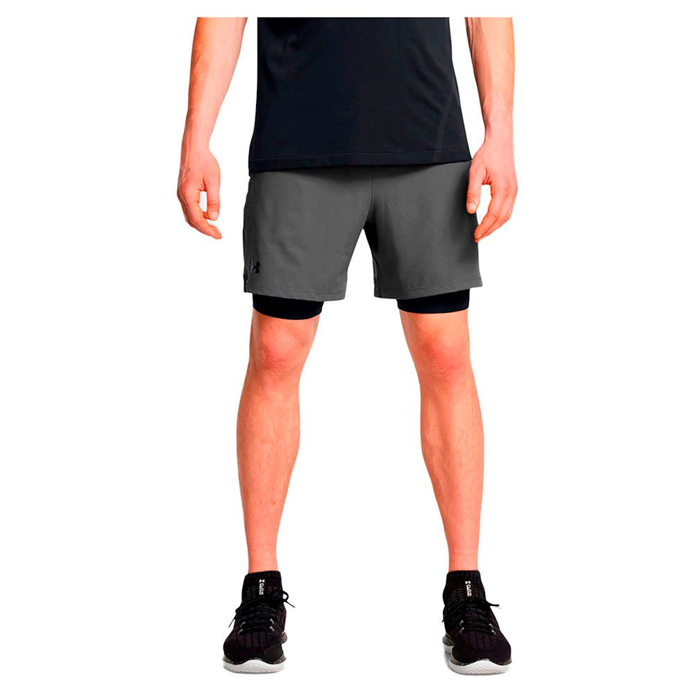 Under Armour Vanish Woven 2-in-1 Shorts Grau 2XL Mann Under Armour Vanish Woven 2-in-1 Shorts Grau 2XL Mann von Under Armour