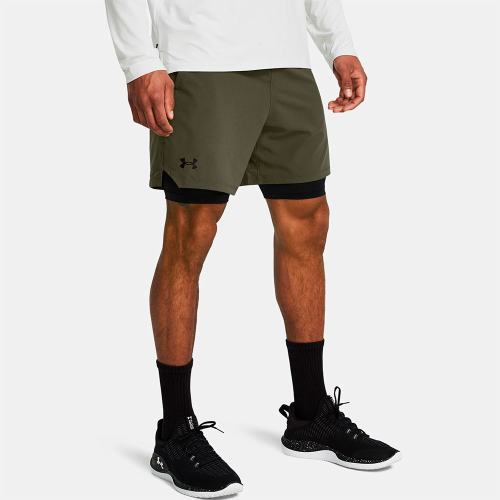 Under Armour Vanish Woven 2-in-1 Shorts Grün S Mann Under Armour Vanish Woven 2-in-1 Shorts Grün S Mann von Under Armour