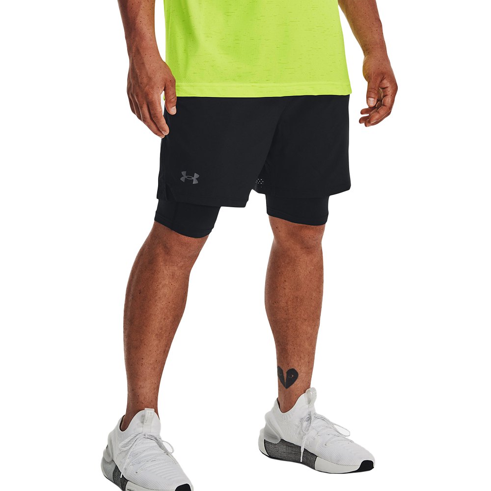 Under Armour Vanish Woven 2-in-1 Shorts Schwarz XL Mann von Under Armour