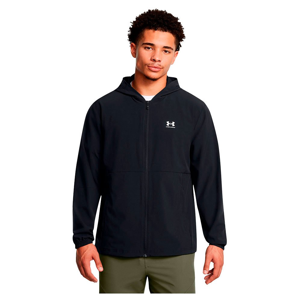 Under Armour Vibe Woven Windbreaker Schwarz XL Mann von Under Armour