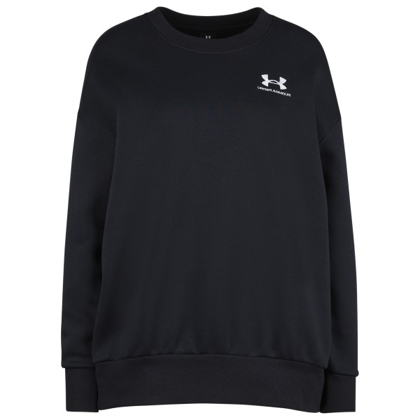 Under Armour - Women's Essential Fleece OS Crew - Pullover Gr L;M;S;XL;XS;XXL blau;schwarz von Under Armour