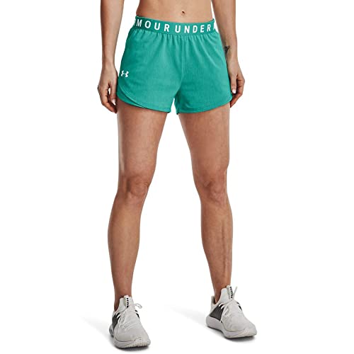 Under Armour Women's Play Up Short 3.0 - Twist, Neptune (369)/Opal Blue, Small von Under Armour