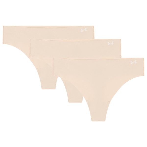 Under Armour - Women's Pure Stretch Solid Thong Pants 3 Pack - Alltagsunterwäsche Gr XL beige Under Armour - Women's Pure Stretch Solid Thong Pants 3 Pack - Alltagsunterwäsche Gr XL beige von Under Armour