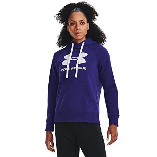 Under Armour Womens Fleece Tops Women's Ua Rival Fleece Logo Hoodie, Sonar Blue, 1356318-468, XS Under Armour Womens Fleece Tops Women's Ua Rival Fleece Logo Hoodie, Sonar Blue, 1356318-468, XS von Under Armour