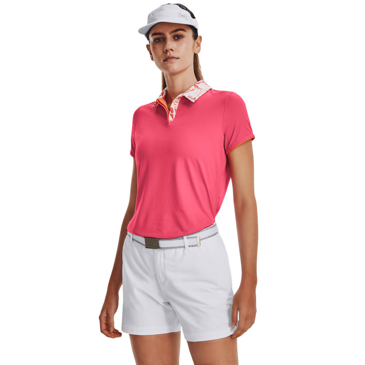 Under Armour Womens Iso-Chill Golf Polo Shirt, Female, Perfection/metallic silver, Xl | American Golf von Under Armour