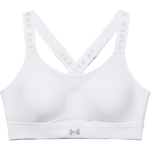 Under Armour Womens Sport Bras Women's Ua Infinity High Sports Bra, Wht, 1351994-100, XS von Under Armour