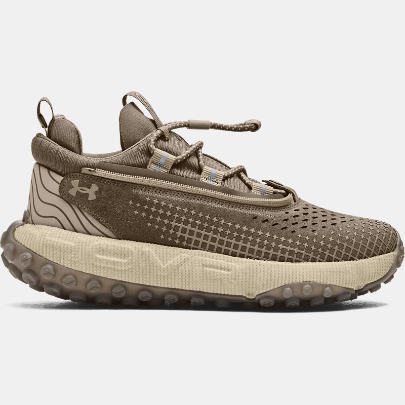 Unisex Under Armour HOVR™ Summit Fat Tire Delta Laufschuhe Taupe Dusk / Khaki Base / Timberwolf Taupe 40.5 von Under Armour