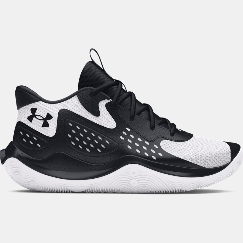 Unisex Under Armour Jet '23 Basketballschuhe Schwarz / Weiß / Schwarz 43 von Under Armour