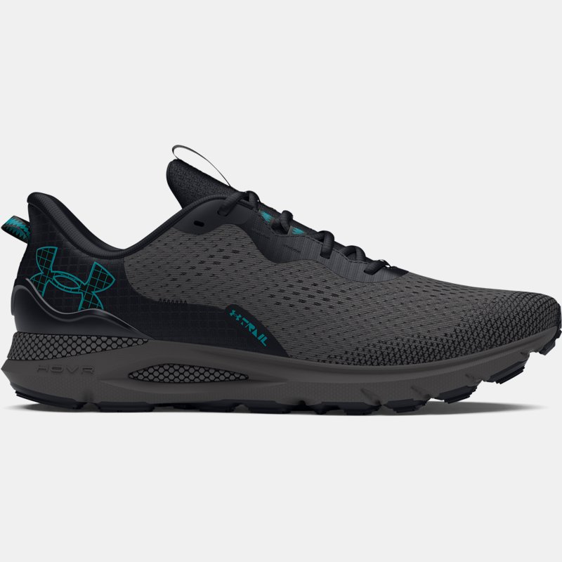 Unisex Under Armour Sonic Trail-Laufschuhe Castlerock / Schwarz / Circuit Teal 45 von Under Armour